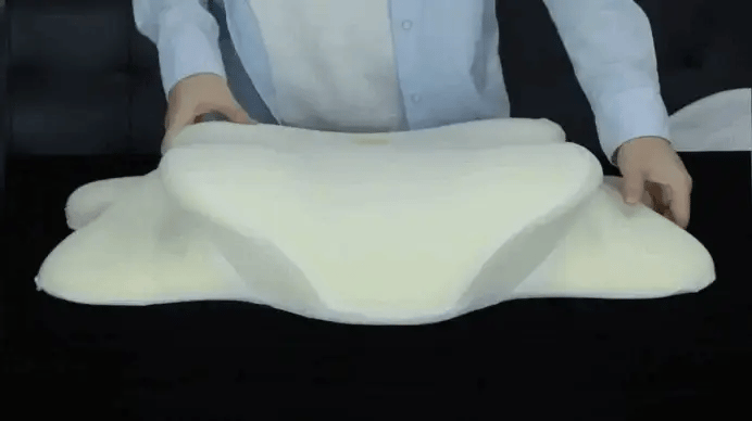 Orthopedic Memory Pillow memory foam core for pressure relief, neck support, and shape-retaining sleep comfort