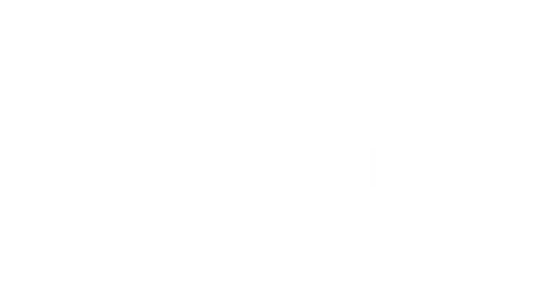Allivo Goods logo with a shopping cart and check mark on a green background